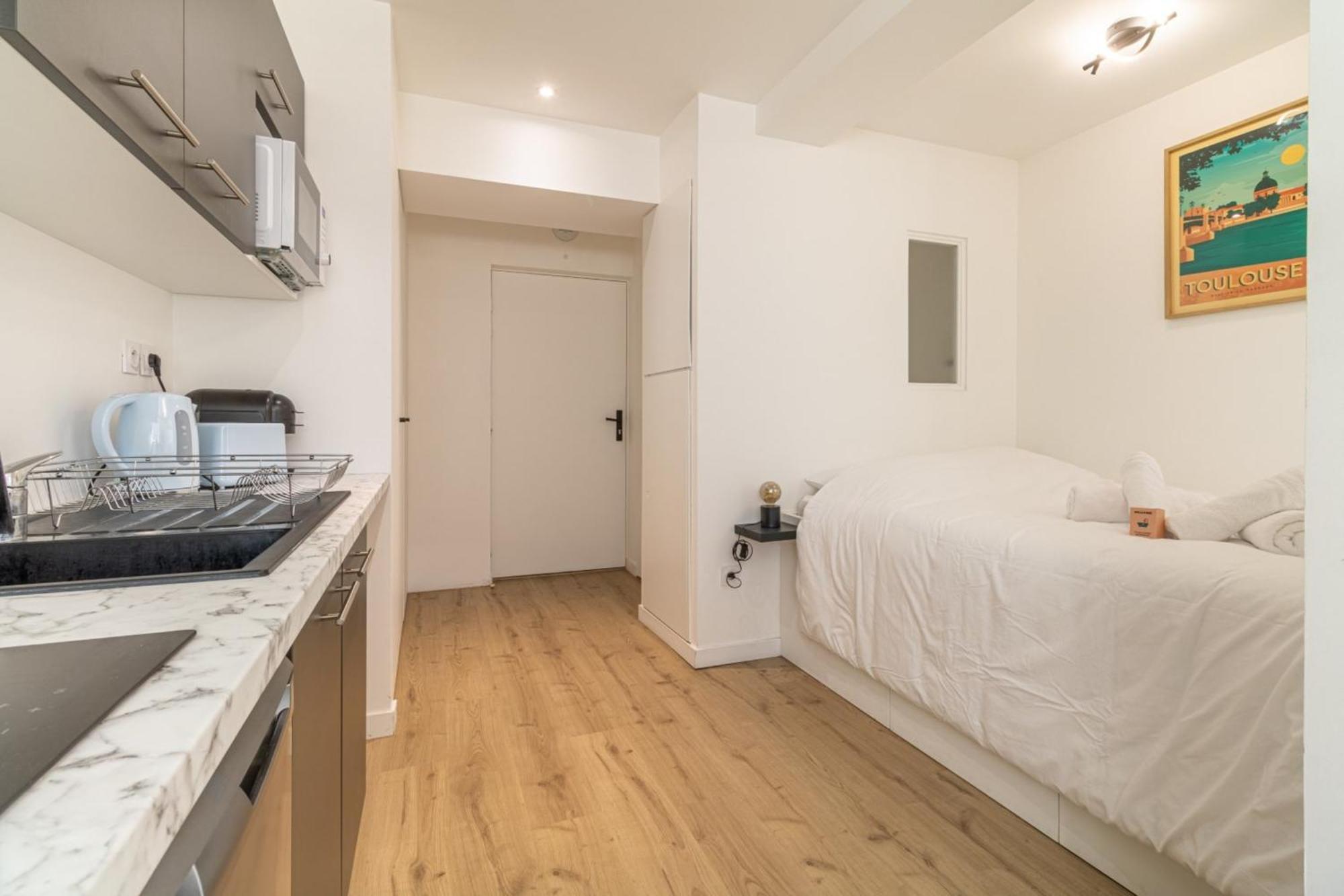 Comfortable And Quiet Studio Toulouse Exteriér fotografie